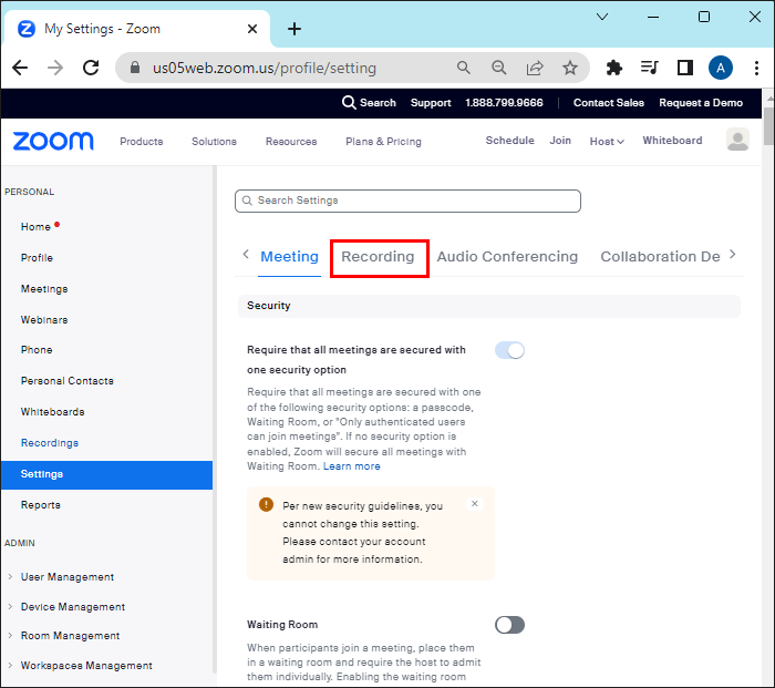 كيفية تسجيل جميع اجتماعات Zoom تلقائيًا 4
