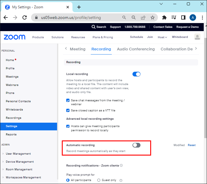 كيفية تسجيل جميع اجتماعات Zoom تلقائيًا 5