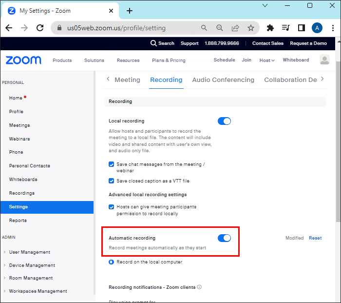 كيفية تسجيل جميع اجتماعات Zoom تلقائيًا 6