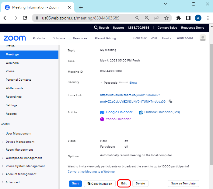 كيفية تسجيل جميع اجتماعات Zoom تلقائيًا 22