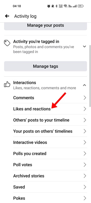 كيفية مشاهدة المنشورات التي تم الإعجاب بها على Facebook (سطح المكتب والجوال) 7