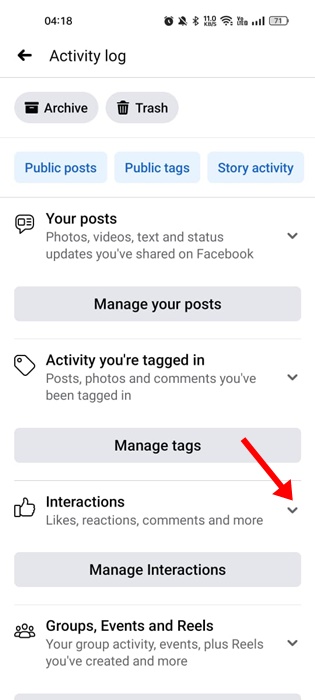 كيفية مشاهدة المنشورات التي تم الإعجاب بها على Facebook (سطح المكتب والجوال) 6