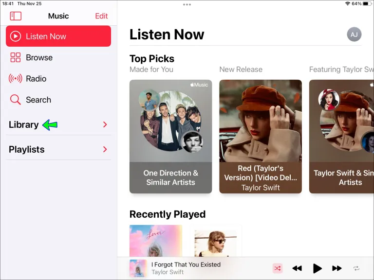كيفية حذف قائمة التشغيل في Apple Music 15