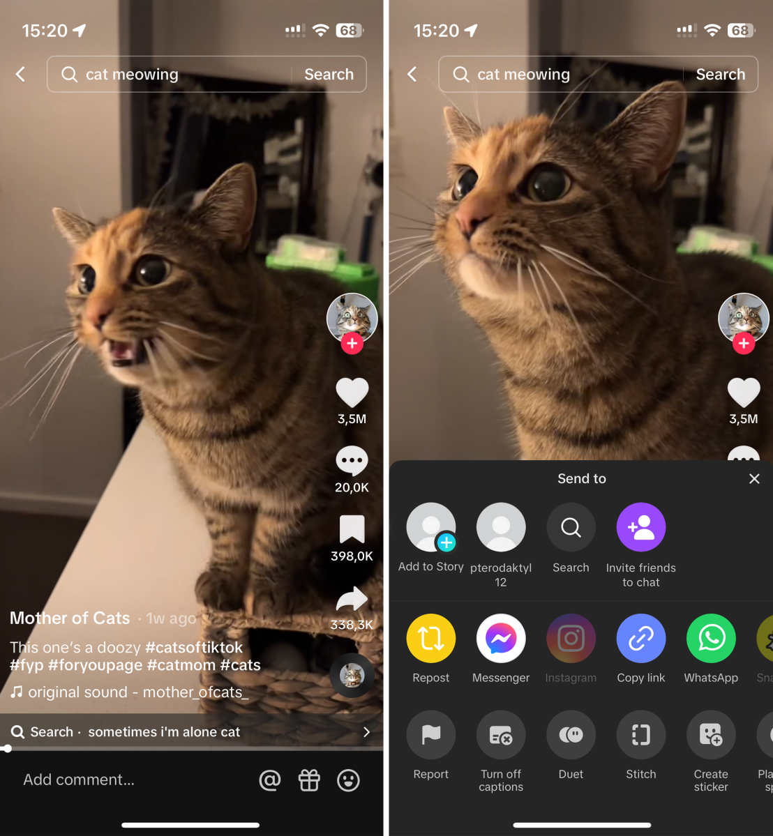 كيفية إعادة النشر على TikTok 3 كيفية إعادة النشر على TikTok 2