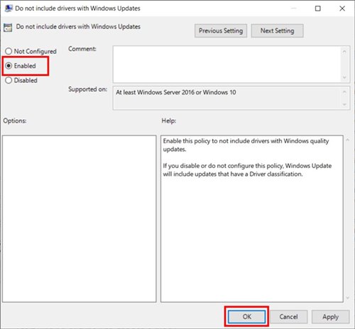 كيفية إيقاف تشغيل تحديثات برنامج التشغيل التلقائية على نظام التشغيل Windows 10 3