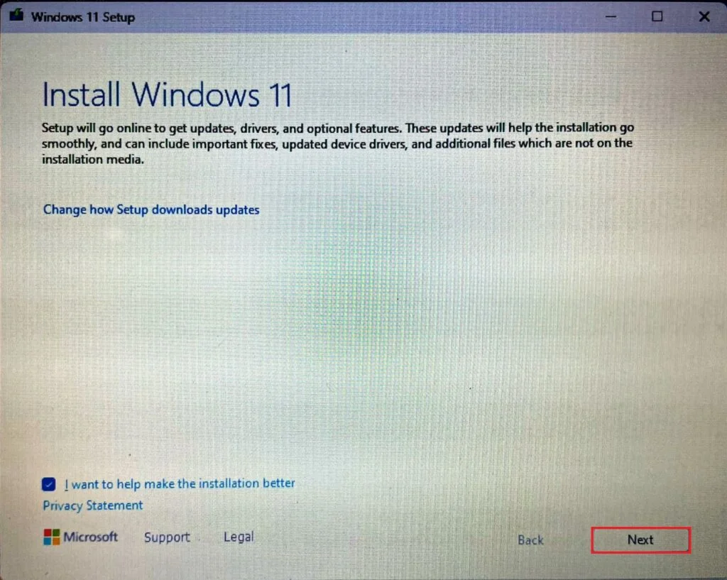 كيفية تنظيف تثبيت Windows 11 بدون محرك أقراص USB 5
