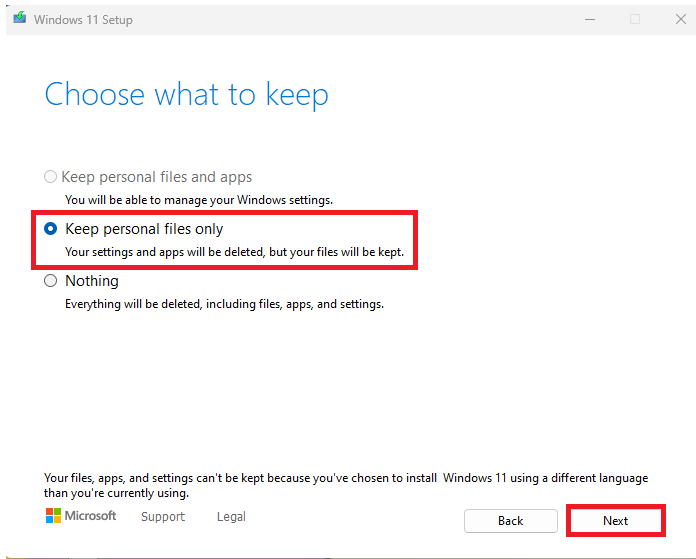 كيفية تنظيف تثبيت Windows 11 بدون محرك أقراص USB 7