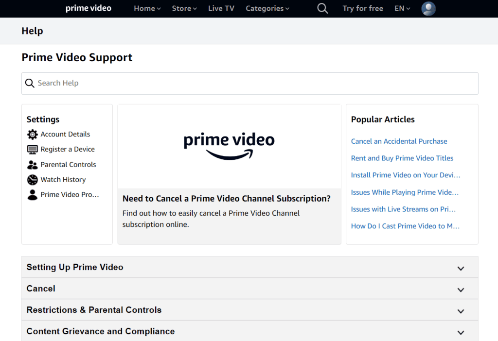 كيفية إصلاح رمز خطأ Amazon Prime Video 7031 14