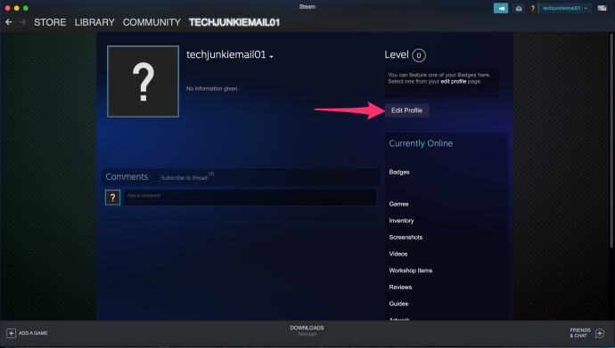 كيفية تغيير اسم حساب Steam الخاص بك 5
