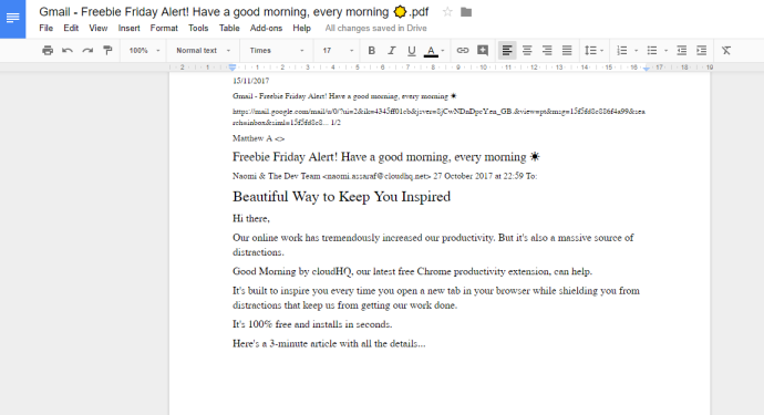 كيفية تصدير رسائل Gmail إلى ملف نصي 5