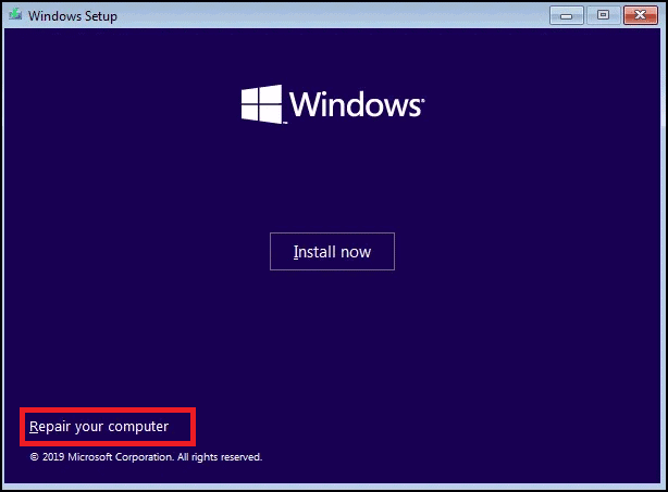 كيفية إصلاح إعداد حلقة الإصلاح التلقائي في نظام التشغيل Windows 10 12