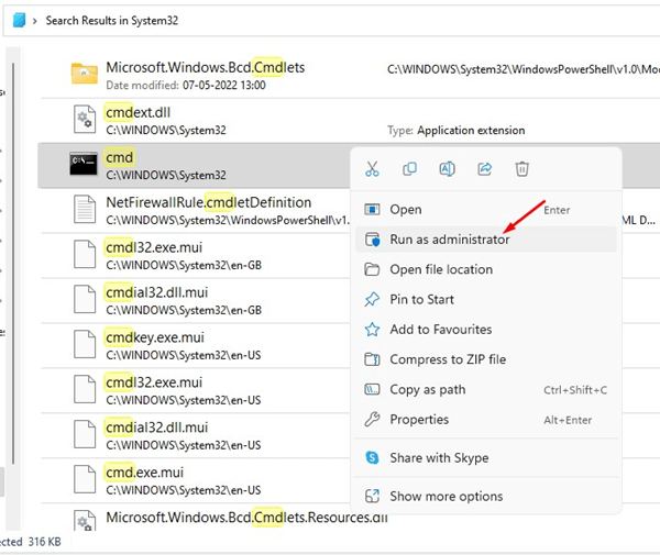 كيفية تشغيل موجه الأوامر كمسؤول في نظام التشغيل Windows 11 (10 طرق) 8