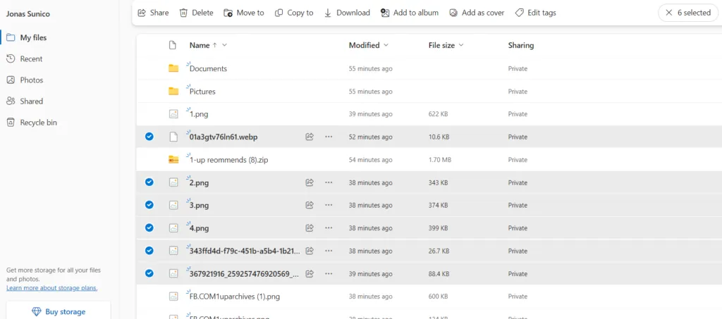 كيفية نقل ملفات OneDrive إلى Google Drive 2
