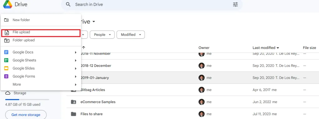 كيفية نقل ملفات OneDrive إلى Google Drive 3