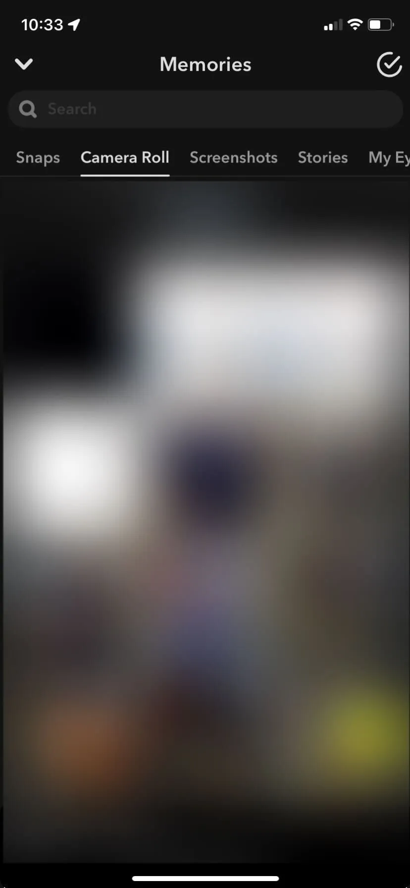 كيفية إرسال الصور القديمة على شكل لقطات جديدة على سناب شات 2024 3