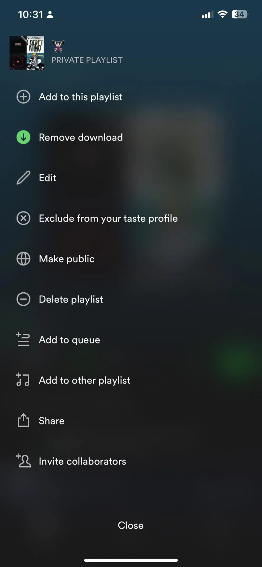 كيفية الجمع بين قوائم التشغيل المتعددة لـ Spotify على جهازك 5