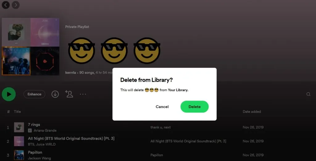 كيفية الجمع بين قوائم التشغيل المتعددة لـ Spotify على جهازك 6