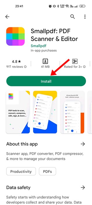 كيفية تقليل حجم ملف PDF على نظام Android في 2024 (ضغط PDF) 6