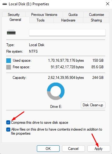 Windows 11에서 파일 압축을 활성화하는 방법 7