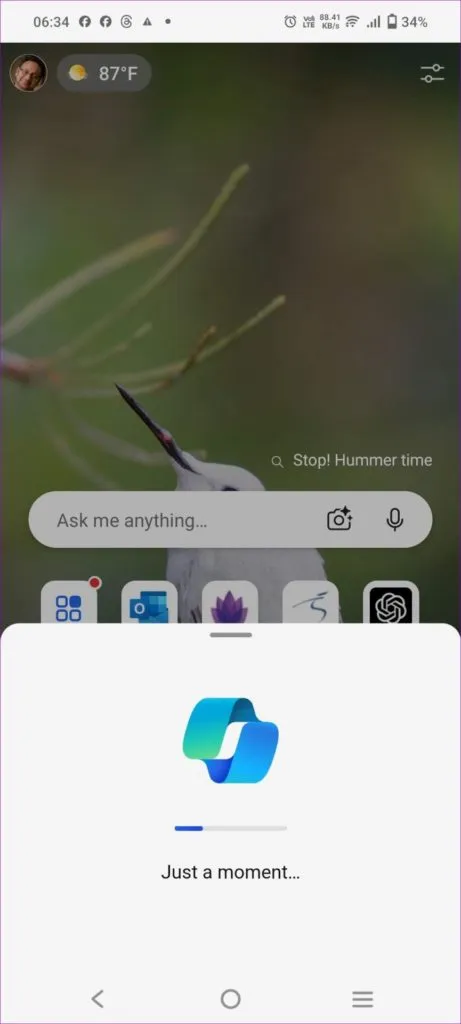 Mokhoa oa ho nka linepe tsa moqoqo oa Microsoft Edge Copilot ho Android le iOS 2