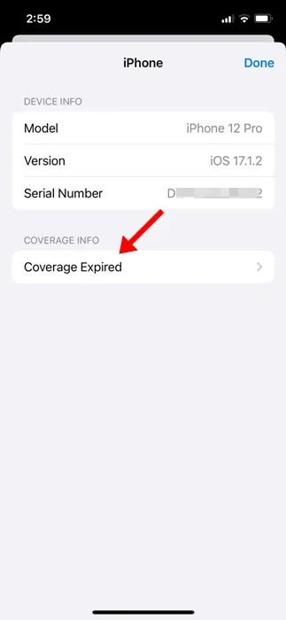 طرق التحقق من حالة ضمان iPhone 11