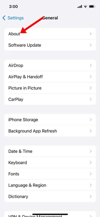 طرق التحقق من حالة ضمان iPhone 13