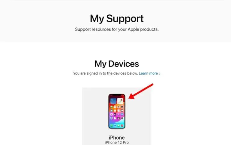 طرق التحقق من حالة ضمان iPhone 3